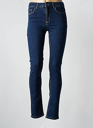 Jeans coupe slim stretch taille normale bleu FABIENNE CHAPOT femme
