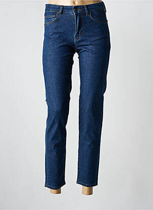 Jeans coupe slim stretch taille normale bleu FIVE femme