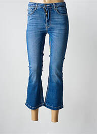 Jean coupe flare stretch taille normale bleu KOCCA femme