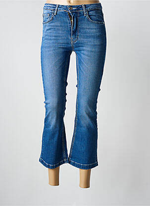 Jean coupe flare stretch taille normale bleu KOCCA femme
