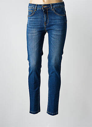 Jeans coupe slim stretch taille normale bleu KOCCA femme