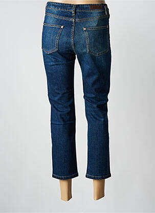 Pantacourt stretch taille normale bleu DENIM STUDIO femme