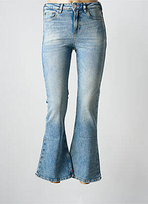 Jean coupe flare stretch taille normale bleu SCOTCH & SODA femme