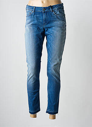Jeans coupe slim stretch taille normale bleu SCOTCH & SODA femme