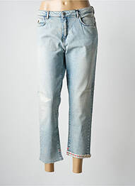 Jeans coupe droite stretch taille normale bleu SCOTCH & SODA femme