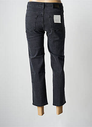 Jeans coupe droite stretch taille normale noir KOCCA femme