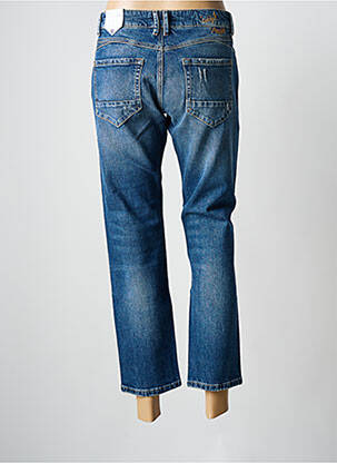 Jeans coupe droite effet usé délavé taille normale bleu FREEMAN T.PORTER femme