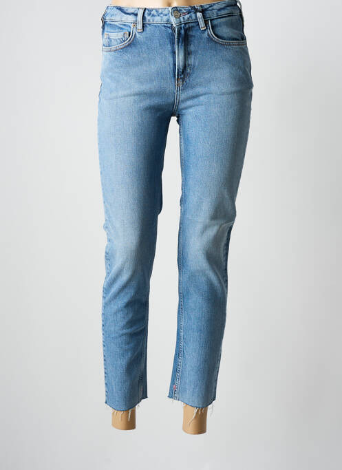 Jeans coupe slim stretch taille normale bleu SCOTCH & SODA femme