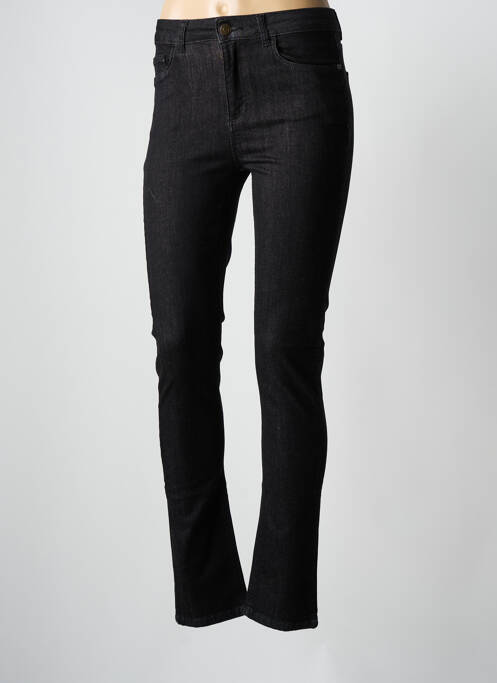Jeans coupe slim stretch taille normale noir FABIENNE CHAPOT femme
