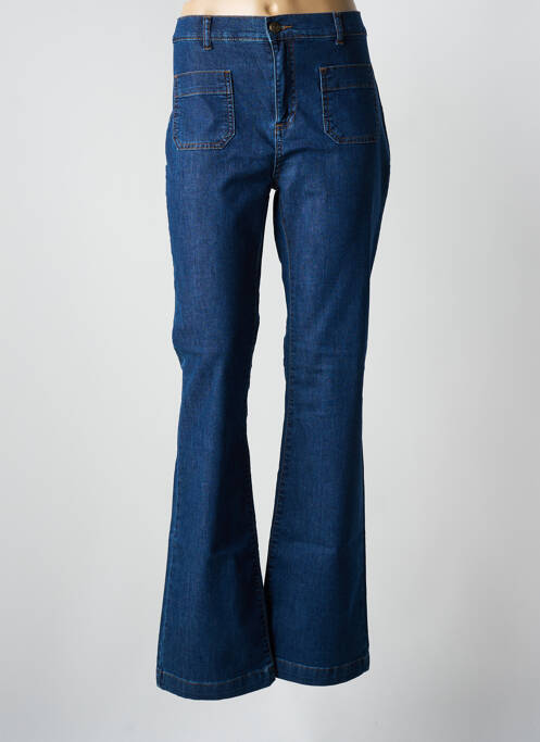 Jean coupe flare bleu FIVE pour femme