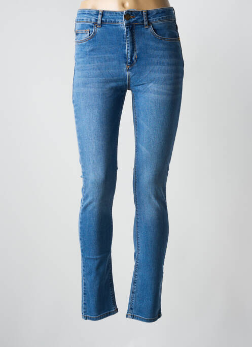 Jeans coupe slim bleu FABIENNE CHAPOT pour femme