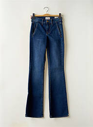 Jeans coupe droite stretch taille normale bleu HAPPY femme