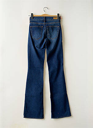 Jeans coupe droite stretch taille normale bleu HAPPY femme