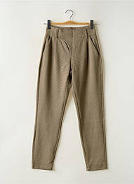 Pantalon slim stretch taille normale marron CREAM femme