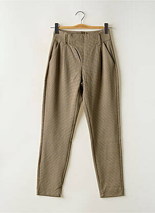 Pantalon slim stretch taille normale marron CREAM femme