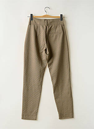 Pantalon slim stretch taille normale marron CREAM femme