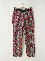 Pantalon chino tissage popeline taille normale bleu HARRIS WILSON femme
