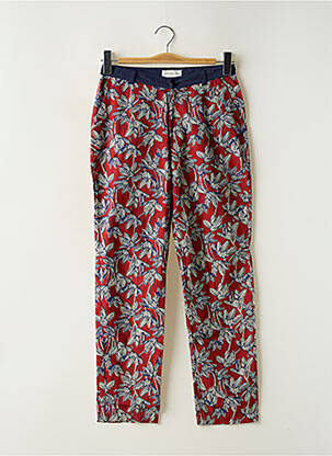 Pantalon chino tissage popeline taille normale bleu HARRIS WILSON femme