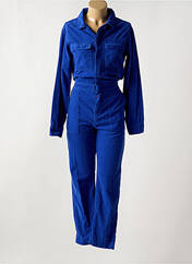 Combi-pantalon bleu HAPPY pour femme seconde vue