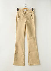 Jeans coupe droite beige HAPPY pour femme seconde vue