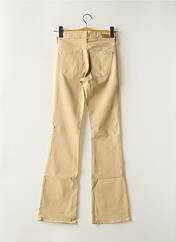 Jeans coupe droite beige HAPPY pour femme seconde vue