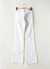 Jeans coupe droite blanc HAPPY pour femme seconde vue