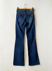 Jeans coupe droite bleu HAPPY pour femme seconde vue