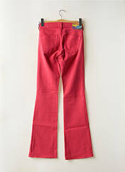 Jeans coupe droite rose HAPPY pour femme seconde vue