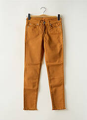 Jeans coupe slim orange DENIM STUDIO pour femme seconde vue