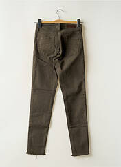 Jeans coupe slim vert DENIM STUDIO femme seconde vue