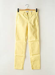 Pantalon chino jaune HAPPY pour femme seconde vue