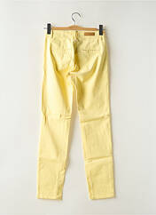 Pantalon chino jaune HAPPY pour femme seconde vue