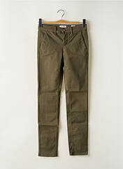 Pantalon chino vert HAPPY pour femme seconde vue