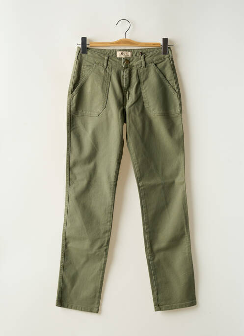Jeans coupe slim stretch taille normale vert ATELIER BÔ..M femme