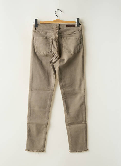 Jeans coupe slim vert DENIM STUDIO femme