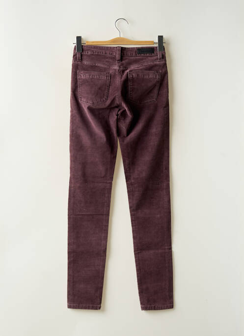 Pantalon slim violet DENIM STUDIO femme