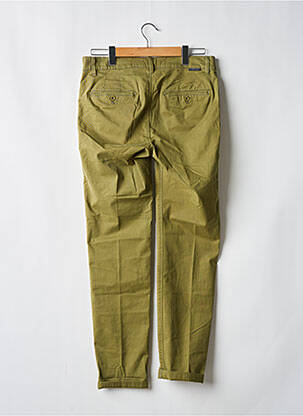 Pantalon chino stretch taille normale vert FREEMAN T.PORTER homme