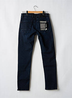 Jeans coupe slim stretch taille normale bleu FREEMAN T.PORTER homme
