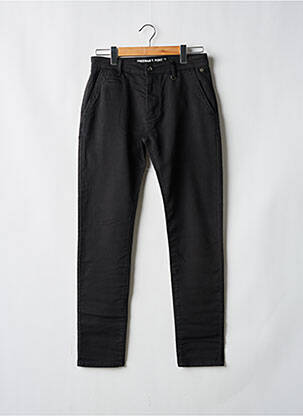 Pantalon chino stretch taille normale noir FREEMAN T.PORTER homme