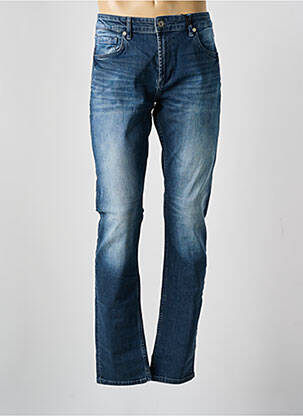Jeans coupe slim stretch taille normale bleu FREEMAN T.PORTER homme