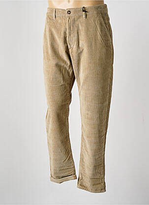 Pantalon droit tissage velours taille normale beige FREEMAN T.PORTER homme