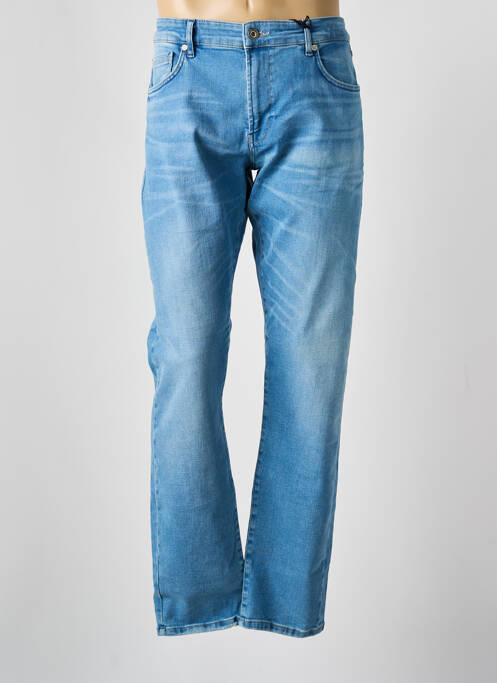 Jeans coupe slim stretch taille normale bleu FREEMAN T.PORTER homme