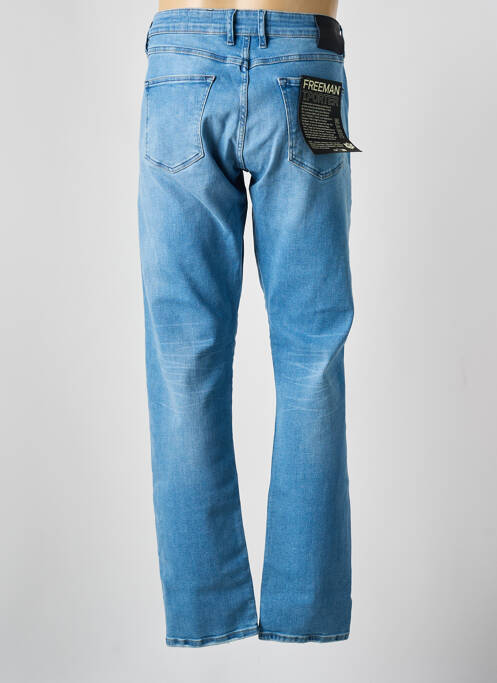 Jeans coupe slim stretch taille normale bleu FREEMAN T.PORTER homme