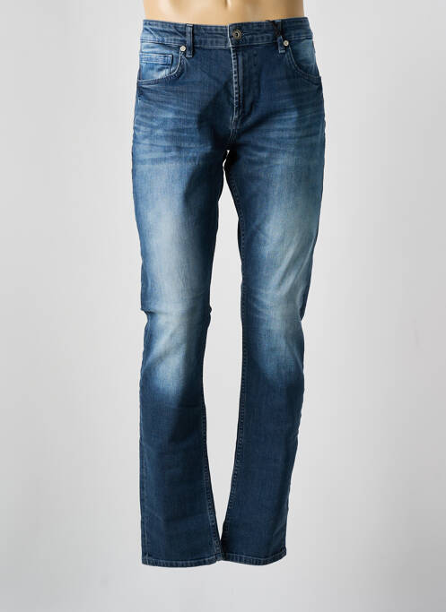 Jeans coupe slim stretch taille normale bleu FREEMAN T.PORTER homme