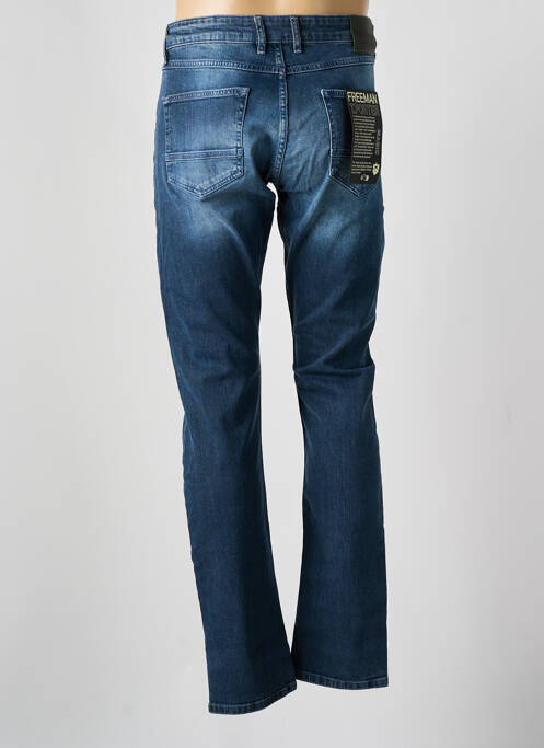 Jeans coupe slim stretch taille normale bleu FREEMAN T.PORTER homme