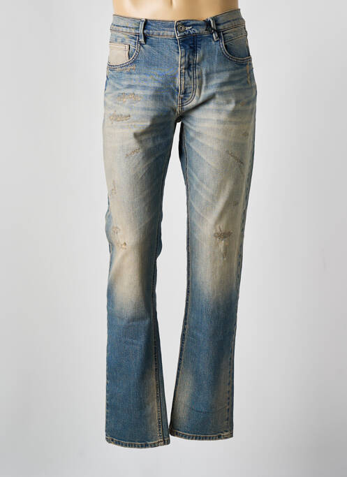 Jeans coupe droite stretch taille normale bleu FREEMAN T.PORTER homme