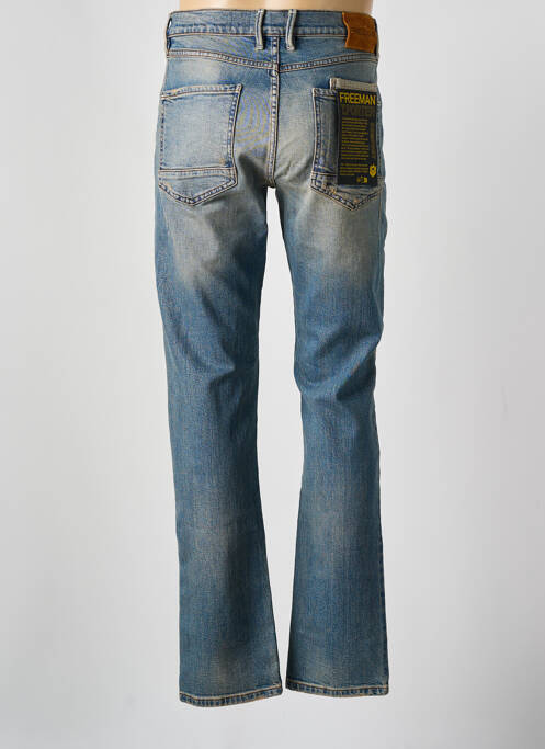 Jeans coupe droite stretch taille normale bleu FREEMAN T.PORTER homme