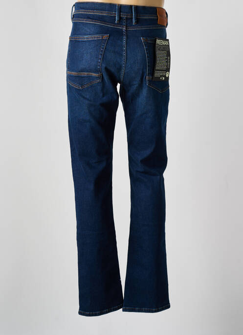Jeans coupe droite bleu FREEMAN T.PORTER homme