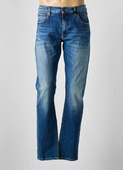 Jeans coupe droite bleu FREEMAN T.PORTER pour homme
