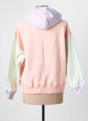 Sweat-shirt manches longues manches longues rose TRENDSPLANT femme
